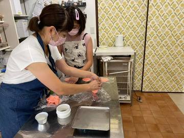 前から気になっていた「新アートパン初級」を夏休みに親子で受講（２日間）